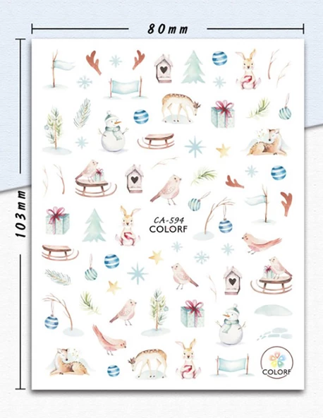 Tırnak Sticker ürün görseli