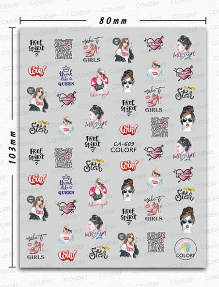 Tırnak Sticker