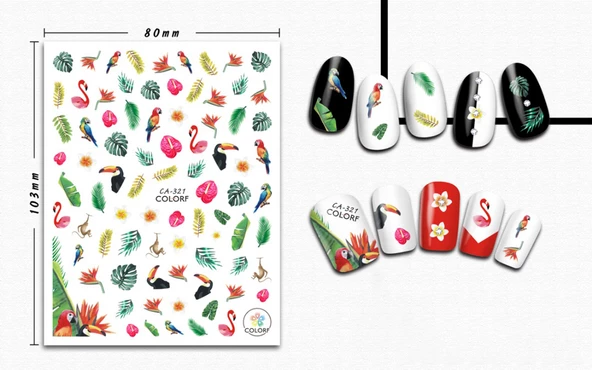 Tırnak Sticker - Resim 3