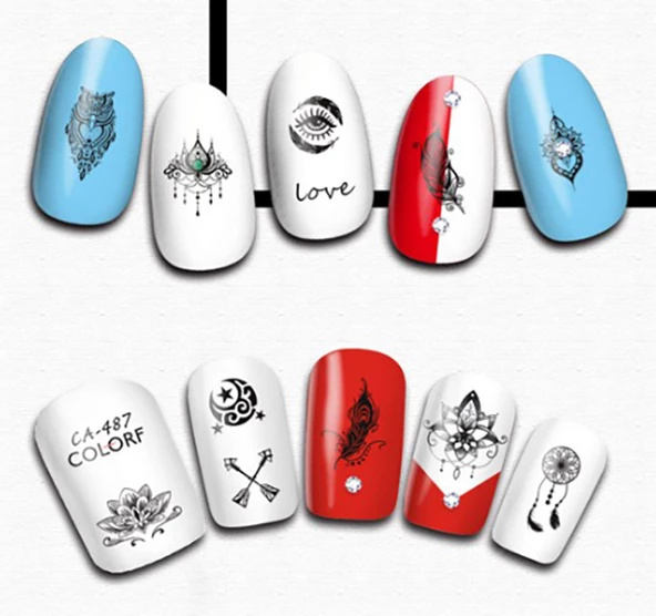 Tırnak Sticker - Resim 2