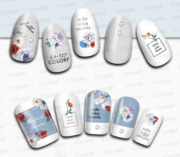 Tırnak Sticker - Resim 2