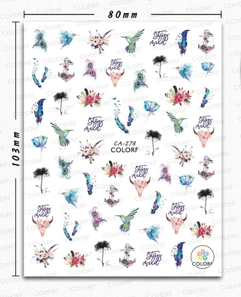 Tırnak Sticker ürün görseli