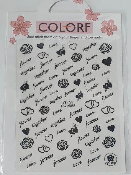 Tırnak Sticker - Resim 2