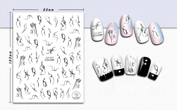 Tırnak Sticker - Resim 3