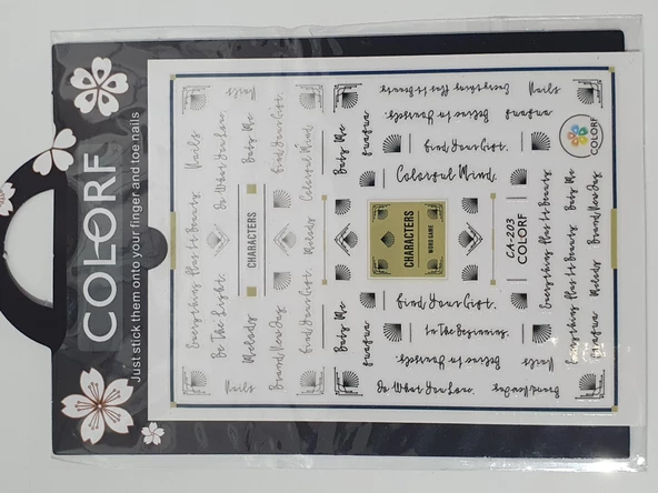 Tırnak Sticker - Resim 3