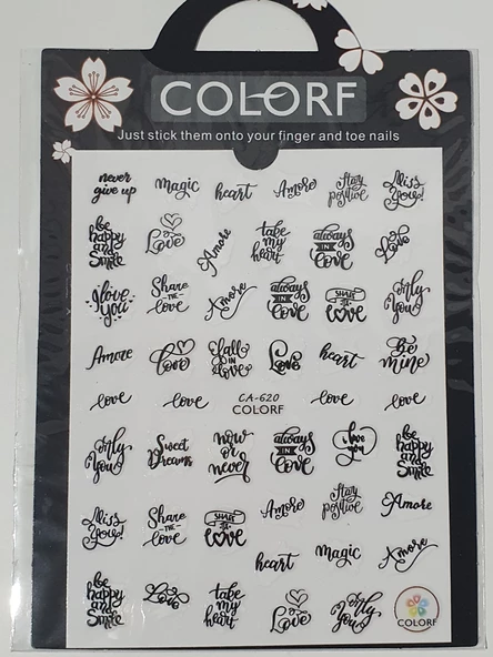 Tırnak Sticker - Resim 4