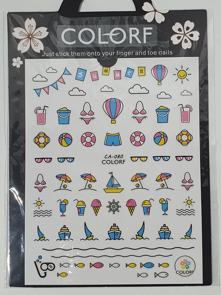 Tırnak Sticker - Resim 4