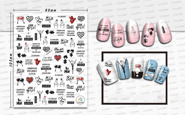 Tırnak Sticker - Resim 3