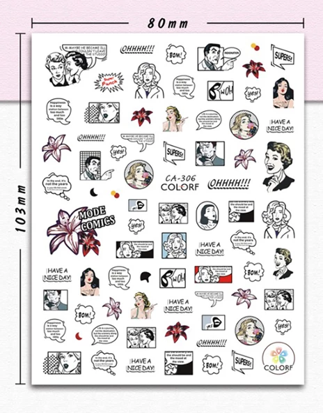 Tırnak Sticker ürün görseli