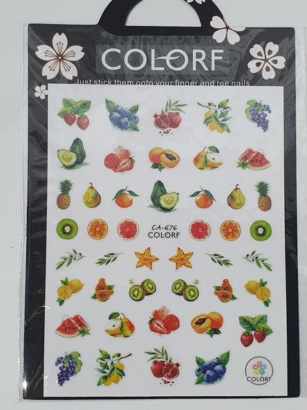 Tırnak Sticker - Resim 4