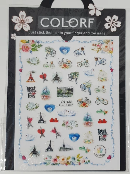 Tırnak Sticker - Resim 4