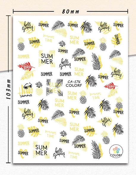 Tırnak Sticker ürün görseli