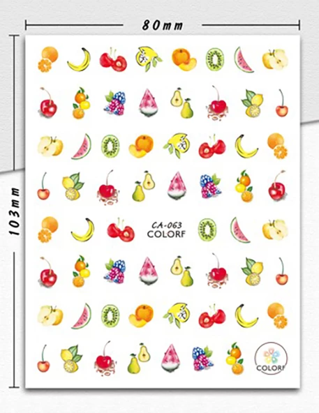 Tırnak Sticker ürün görseli