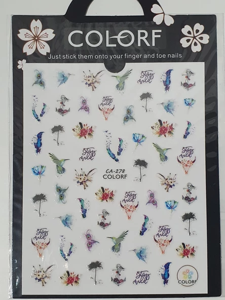 Tırnak Sticker - Resim 4