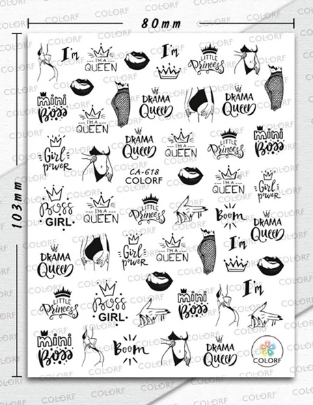 Tırnak Sticker