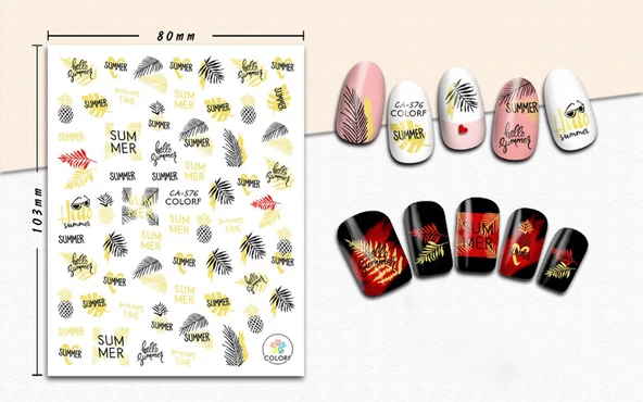 Tırnak Sticker - Resim 3