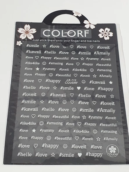 Tırnak Sticker - Resim 2