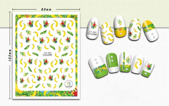 Tırnak Sticker - Resim 3