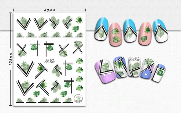 Tırnak Sticker - Resim 3