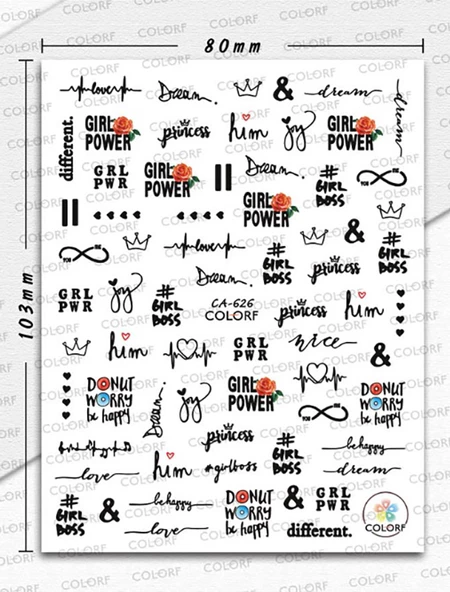 Tırnak Sticker ürün görseli