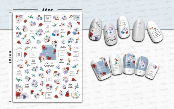 Tırnak Sticker - Resim 3