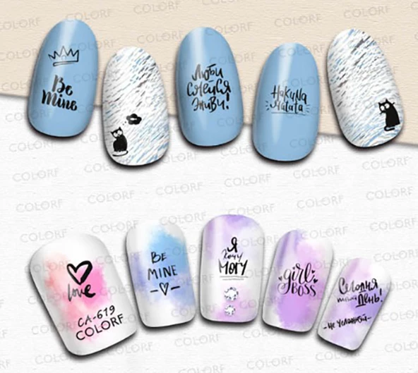 Tırnak Sticker - Resim 2