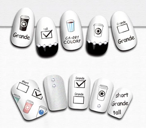 Tırnak Sticker - Resim 2