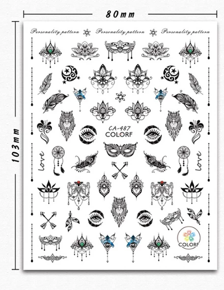 Tırnak Sticker ürün görseli