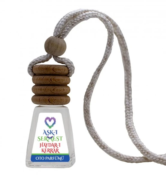 Aşk-ı Sermest Haydar-ı Kerrar, Oto / Araç Kokusu 8 mL, 10 Adet ürün görseli 1
