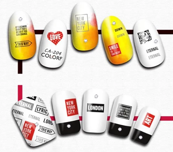 Tırnak Sticker - Resim 2