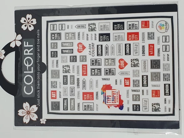 Tırnak Sticker - Resim 3