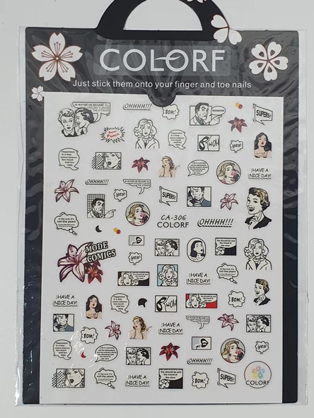 Tırnak Sticker - Resim 4