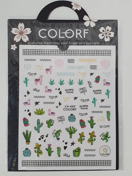 Tırnak Sticker - Resim 4