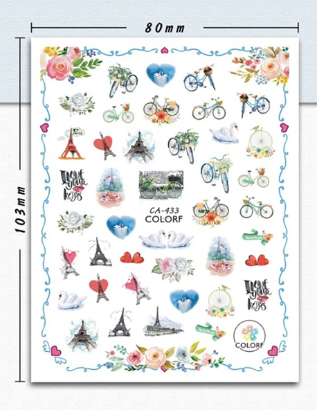 Tırnak Sticker ürün görseli