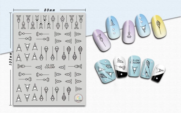 Tırnak Sticker - Resim 3