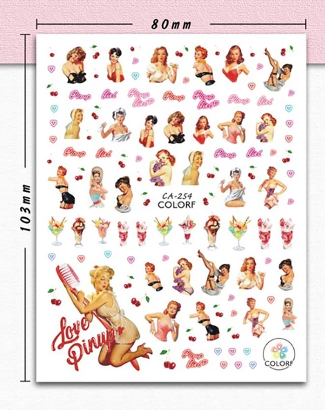 Tırnak Sticker ürün görseli