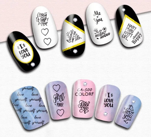 Tırnak Sticker - Resim 2