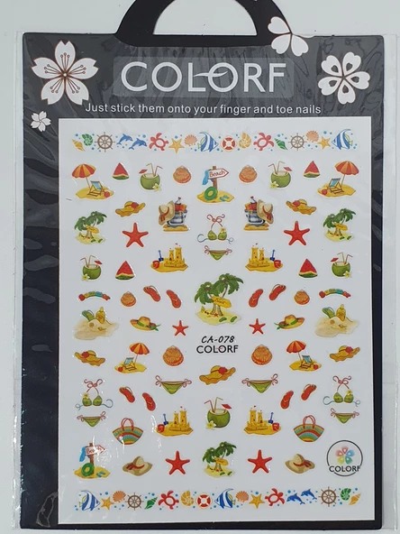 Tırnak Sticker - Resim 4