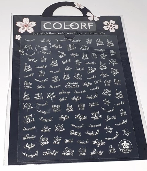 Tırnak Sticker ürün görseli