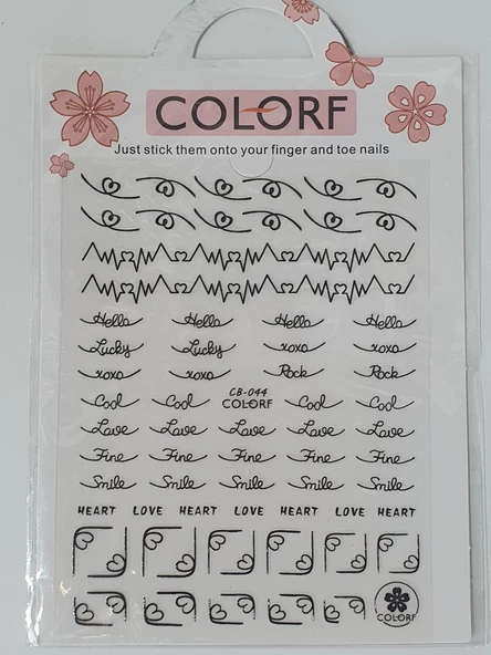 Tırnak Sticker ürün görseli