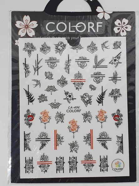 Tırnak Sticker - Resim 4