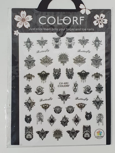 Tırnak Sticker - Resim 4