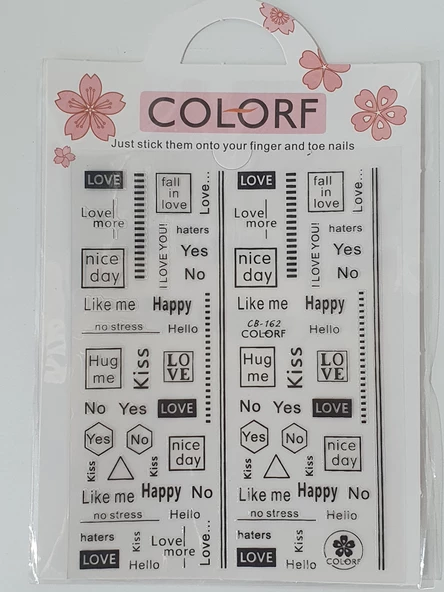 Tırnak Sticker - Resim 2