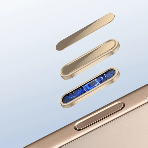 Apple iPhone 16 Serisi Uyumlu Metal Alaşımlı Hassas Dokunmatik Kamera Denetim Butonu Koruyucu - 7