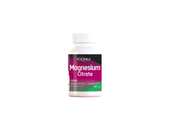 Voonka Magnesium Citrate 60 Kapsül - 1
