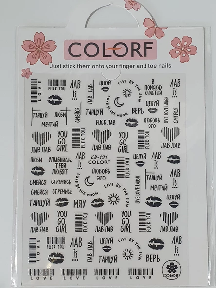 Tırnak Sticker - Resim 2