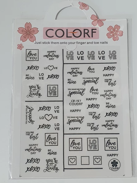 Tırnak Sticker - Resim 2