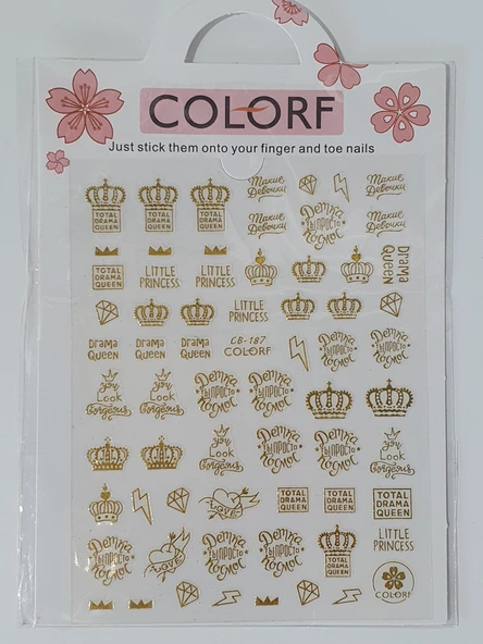 Tırnak Sticker - Resim 2