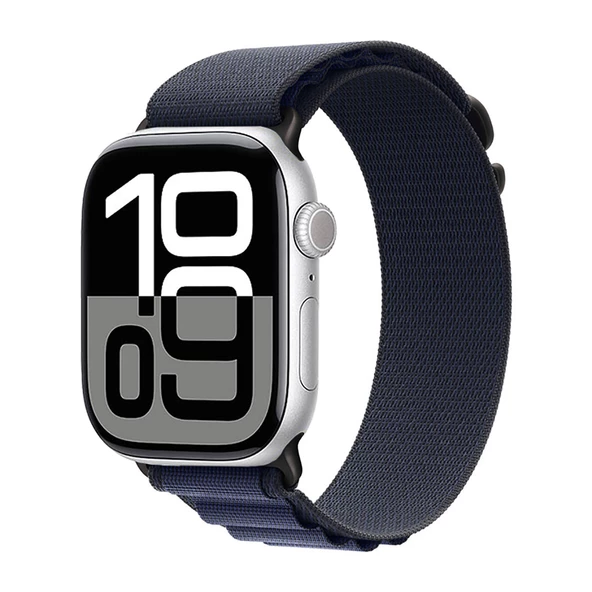 Apple Watch 10 42mm Zore KRD-74 Hasır Kordon - 8