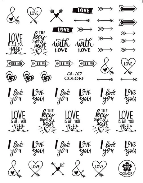 Tırnak Sticker ürün görseli